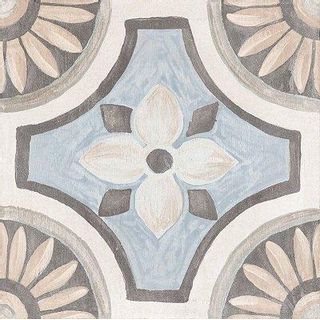 Cifre Ceramica Adobe Decor carrelage mural et de sol - 20x20cm - Carré - 8.5mm - Monza Ivory