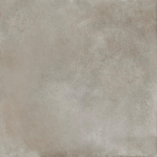 Herberia Ceramiche carrelage mural et de sol - 60x60cm - 10mm - Carré - rectifié - Aspect béton - Gris mat