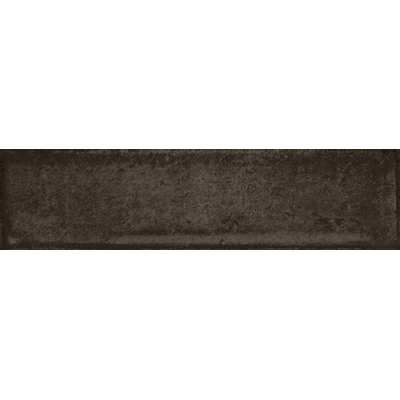 Terravito Dalmira carreau mural - 7.5x30cm - 8.6mm - Rectangle - Anthracite brillant