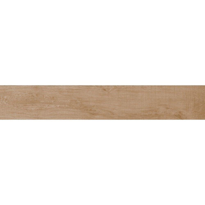 Herberia Ceramiche Natural Wood vloer- en wandtegel - 15x90cm - houtlook - mat bruin