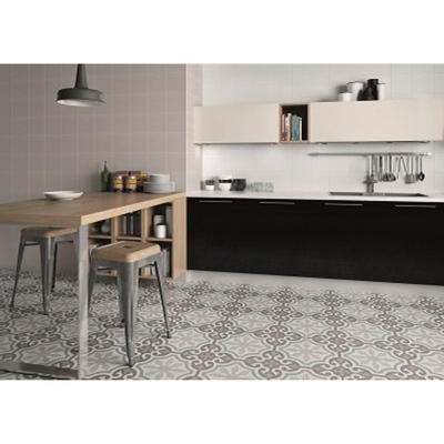 Terravito Besano carreau mural et de sol - 20x20cm - 8.5mm - Carré - Beige mat