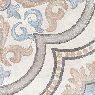 Cifre Ceramica Adobe Decor wand- en vloertegel - 20x20cm - Vierkant - 8.5mm - Daiza Ivory