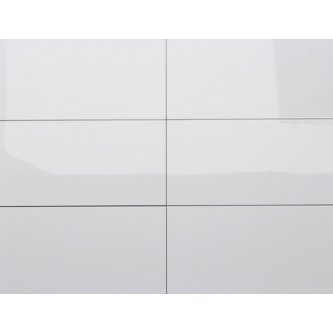 Terravito Gidoro carreau mural - 30x60cm - 10mm - rectifié - Blanc brillant SW88495