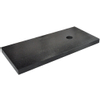 Wiesbaden Plan vasque 100x46x5.5cm laqué fil de bois noir SW95879 Wiesbaden Plan vasque 100x46x5.5cm laqué fil de bois noir SW95879