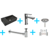 Exellence One Pack HS Lavabo WC gauche avec Casma chrome SW95745 Exellence One Pack HS Lavabo WC gauche avec Casma chrome SW95745