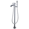 Wiesbaden Lima vrijstaande badmengkraan waterval compleet chroom SW373319 Wiesbaden Lima vrijstaande badmengkraan waterval compleet chroom SW373319