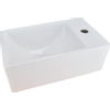 Wiesbaden Rhea XXS lavabo d'angle droite 30,5 x 18 x 11 cm céramique brillant blanc SW10643