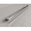 Wiesbaden Slim barre de stabilisation 120 cm acier brossé SW295911