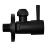 Wiesbaden Minimal Robinet d'équerre avec rosace 3/8x10 Noir mat SW295955 Wiesbaden Minimal Robinet d'équerre avec rosace 3/8x10 Noir mat SW295955