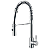 Wiesbaden Floyd RVS Keukenkraan professional met handdouche SW10466 Wiesbaden Floyd RVS Keukenkraan professional met handdouche SW10466