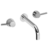 Wiesbaden Caral Mitigeur lavabo encastré 2 boutons chrome SW10587