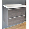 Wiesbaden Shall onderkast 60cmx36cm exclusief wastafel houtnerf grijs SW95853 Wiesbaden Shall onderkast 60cmx36cm exclusief wastafel houtnerf grijs SW95853