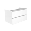 Wiesbaden Vision onderkast met 2 laden 80x46cm wit SW95808 Wiesbaden Vision onderkast met 2 laden 80x46cm wit SW95808