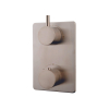 Wiesbaden Caral afbouwdeel thermostatisch geborsteld staal SW62494 Wiesbaden Caral afbouwdeel thermostatisch geborsteld staal SW62494