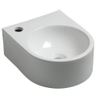 Wiesbaden Erato lavabo 34 x 27,5 x 12 cm céramique brillant blanc SW10635