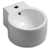 Wiesbaden Kronos lavabo 32 x 27,5 x 16 cm céramique brillant blanc SW10636
