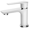 Xellanz Casma mitigeur de lavabo à levier unique bas blanc/chrome SW62554