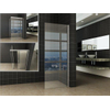 Wiesbaden Side Zijwand - voor Puerta en Slide nisdeur - 110x200cm - 8mm - nano helder glas - chroom SW295892