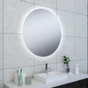 Wiesbaden Soul miroir rond avec LED, dimmable et chauffage miroir 80 cm SW296058