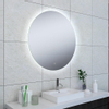 Wiesbaden Soul spiegel rond met LED, dimbaar en spiegelverwarming 80 cm SW296058