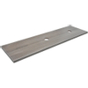 Wiesbaden Modul wastafelblad 160x46x3.6cm dubbele wasbak houtnerf grijs SW95888 Wiesbaden Modul wastafelblad 160x46x3.6cm dubbele wasbak houtnerf grijs SW95888