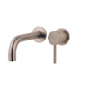 Wiesbaden Caral inbouw wastafelmengkraan eenhendel geborsteld staal SW62538 Wiesbaden Caral inbouw wastafelmengkraan eenhendel geborsteld staal SW62538