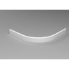 Wiesbaden Panneau de recouvrement avec pieds pour receveur de douche quart de rond 90 x 90 x 4 cm blanc brillant SW95519