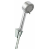 Wiesbaden Unimatch Cadans handdoucheset - met handdouche - 3 standen - diameter 8cm doucheslang en wandhouder kantelbaar - chroom SW10536