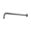 Wiesbaden 304 bras de douche avec fixation murale rond 40 cm inox brossé SW62413