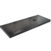 Wiesbaden Modul Plan vasque 120x46x5.5cm laqué fil du bois noir SW95883 Wiesbaden Modul Plan vasque 120x46x5.5cm laqué fil du bois noir SW95883