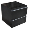 Wiesbaden Modul Armoire avec tiroirs 45x45cm laqué noir fil du bois SW95876 Wiesbaden Modul Armoire avec tiroirs 45x45cm laqué noir fil du bois SW95876