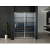 Wiesbaden schuifbare nisdeur 2-d. 1600x2000 chroom profiel 8mm glasdikte NANO SW295919 Wiesbaden schuifbare nisdeur 2-d. 1600x2000 chroom profiel 8mm glasdikte NANO SW295919