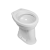 Exellence Basic Sanit Staande verhoogde toiletpot 45.5cm AO wit TWEEDEKANS OUT6447