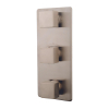 Wiesbaden Rombo afbouwdeel thermostatisch 3 weg geborsteld staal SW62499 Wiesbaden Rombo afbouwdeel thermostatisch 3 weg geborsteld staal SW62499
