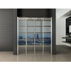 Wiesbaden schuifbare nisdeur 4-d. 1800x2000 chroom profiel 8mm glasdikte NANO SW295933 Wiesbaden schuifbare nisdeur 4-d. 1800x2000 chroom profiel 8mm glasdikte NANO SW295933