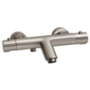 Xellanz Rio thermostatische badmengkraan geborsteld staal SW6581 Xellanz Rio thermostatische badmengkraan geborsteld staal SW6581
