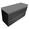 Wiesbaden Shall onderkast 100cmx36cm exclusief wastafel houtnerf grijs SW95847 Wiesbaden Shall onderkast 100cmx36cm exclusief wastafel houtnerf grijs SW95847