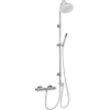 Exellence Altara douchecombinatie thermostaatkraan 20cm douchekop chroom SW4041 Exellence Altara douchecombinatie thermostaatkraan 20cm douchekop chroom SW4041