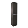 Wiesbaden Vision colonne armoire 2 portes 160x35x35 cm grain de bois gris SW95826