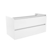 Wiesbaden Vision onderkast met 2 laden 100x46cm wit SW95809 Wiesbaden Vision onderkast met 2 laden 100x46cm wit SW95809