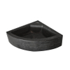 Wiesbaden B Hardstenen hoekfontein 30x30x10cm SW95990 Wiesbaden B Hardstenen hoekfontein 30x30x10cm SW95990