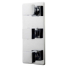 Wiesbaden Rombo afbouwdeel thermostatisch 3 functies chroom SW62497 Wiesbaden Rombo afbouwdeel thermostatisch 3 functies chroom SW62497