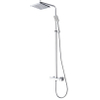 Exellence Rombo Eco regendouche met thermostaatkraan chroom SW62531 Exellence Rombo Eco regendouche met thermostaatkraan chroom SW62531