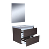 Wiesbaden Vision meubelset met spiegel 60cm houtnerf grijs SW95896 Wiesbaden Vision meubelset met spiegel 60cm houtnerf grijs SW95896