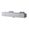 Wiesbaden Rombo thermostatische douchemengkraan vierkant chroom SW10562 Wiesbaden Rombo thermostatische douchemengkraan vierkant chroom SW10562
