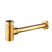 Wiesbaden Ensemble de lave-mains Rhea S mini avec lave-mains gauche quartz, robinet, siphon et bonde finition laiton brossé SW539016