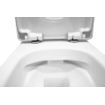 Wiesbaden Vesta junior WC suspendu rimless raccourci avec abattant Vesta Junior softclose et quick release blanc brillant SW98662