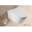 Xellanz Metro WC suspendu avec abattant softclose et déclipsage rapide blanc brillant SW10632