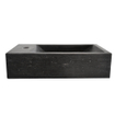 Wiesbaden Raw lave-mains gauche 40x22x10 cm pierre dure adoucie SW72930