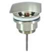 Wiesbaden Rombo bonde clic clac bonde de vidage 5/4'' acier brossé SW10739